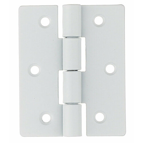 Петля ПН 1 универсальная неразъемная 60х40 мм белая 2 шт 1075₽