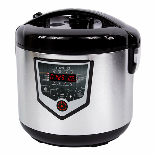 MARTA MT-MC4335B керамика черныйсталь Мультиварка 265700₽