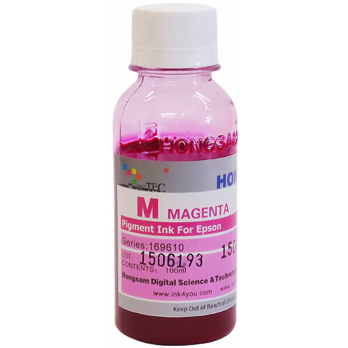 Чернила DCTec пигментные Epson R2000 Magenta (пурпурный) 100 мл