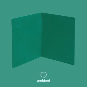 Разделочная доска ambient Omni 365х256х2 мм опаловый зеленый
