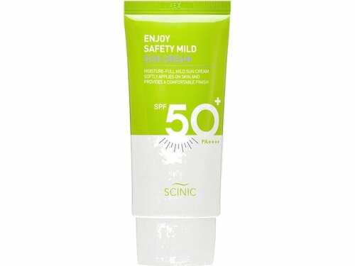 Солнцезащитный крем для лица SCINIC Enjoy Safety Mild Sun Cream SPF50 PA