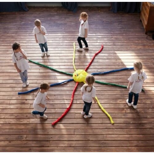 Подвижная игра для малышей "Осьминог"