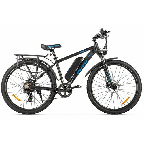 Электровелосипед INTRO Sport GT черно-синий 275 дюймов до 50 км на одном пробеге 78570₽