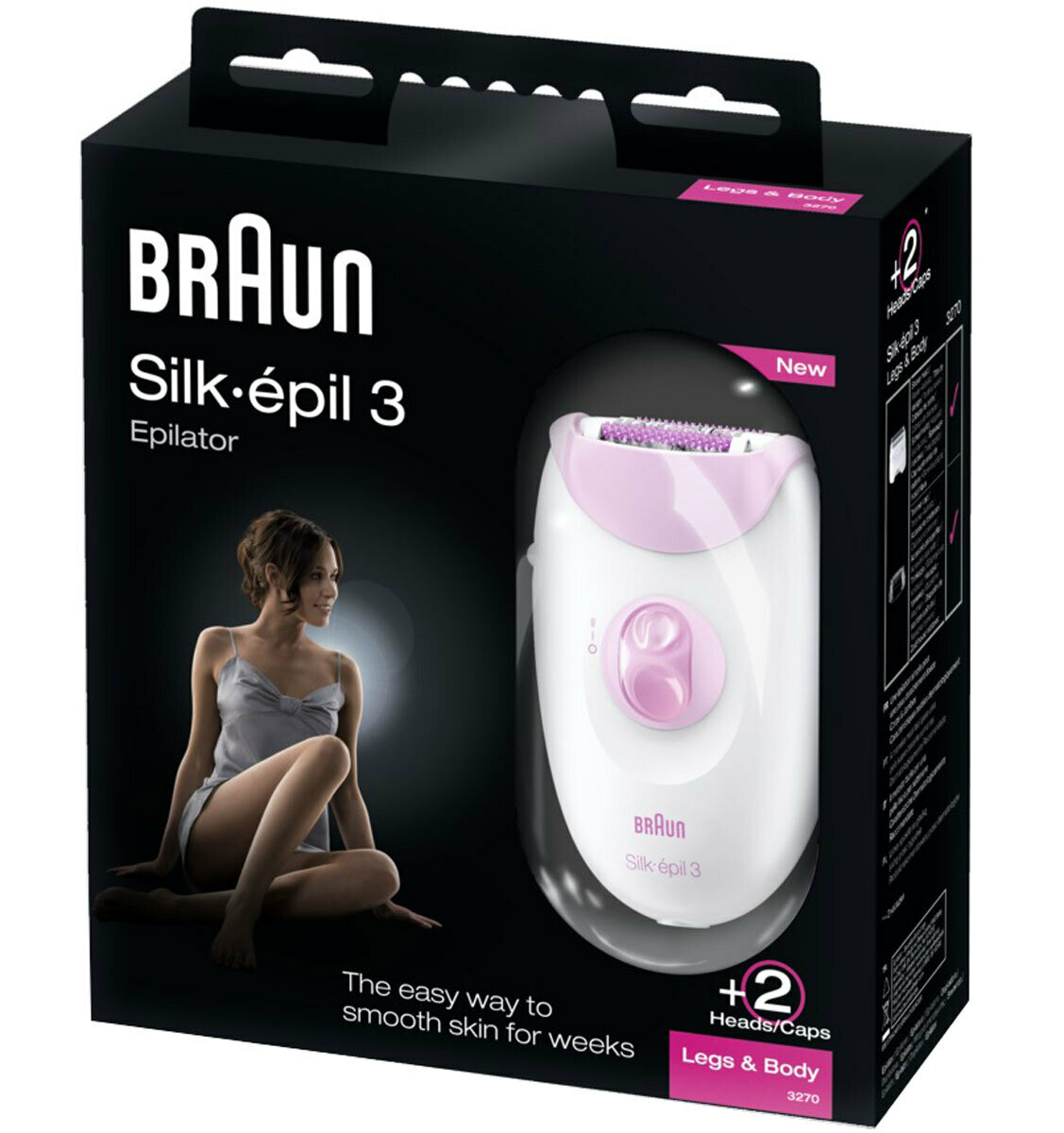 Эпилятор BRAUN SE3273 розовый - фото №20