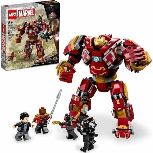 Конструктор LEGO Marvel Super Heroes The Hulkbuster The Battle of Wakanda 76247 lego marvel the hulkbuster битва за ваканду 76247 набор строительных игрушек lego