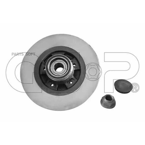 GSP 9230144K Диск тормозной со встроенной ступицей задний RENAULT KANGOO GRAND KANGOO II KW01_ 15 dCi 10160₽