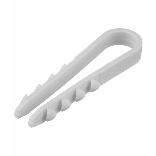 Дюбель-хомут для круглого кабеля Tech-Krep 5-10 мм белый 100 шт 1186₽