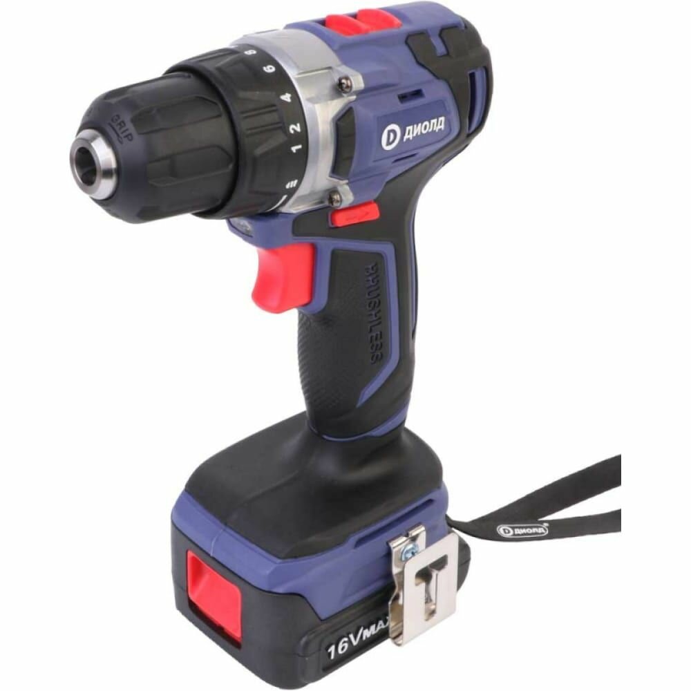 фото ДЭА-16Л-02 Аккумуляторная дрель-шуруповерт Диолд
