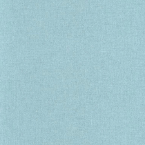 Обои 68526523 Linen 2 Caselio - французские, виниловые, голубового тона, однотонные, длина 10.05м, ширина 0.53м, рекомендуем в коридор.