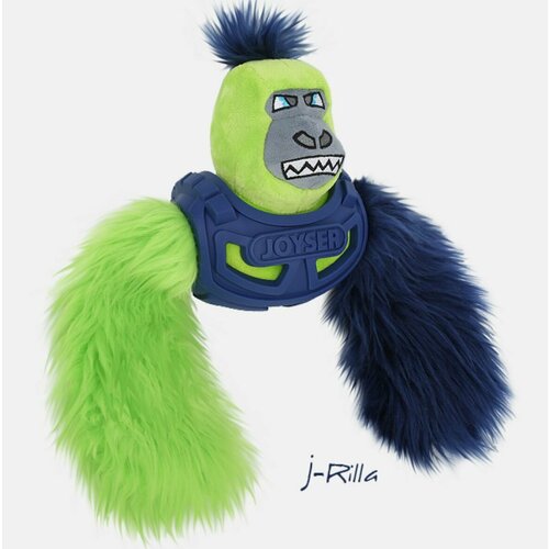Игрушка JOYSER Squad Горилла в броне с пищалкой для собак (M/L/43 см)