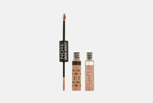 Тинт для бровей NOTE brow addict tint & shaping gel цвет: 1объем: 10 мл