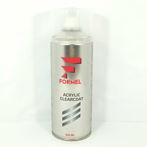 Лак акриловый FORMEL ACRYLIC CLEARCOAT аэрозоль 520мл