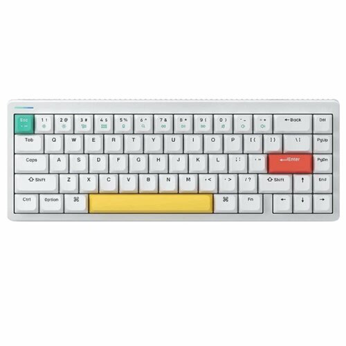 Клавиатура Nuphy Halo65 Gateron G Pro 2.0 HALO65-RU-W-13 white клавиатура nuphy halo65 baby kangaroo switch halo65 ru b 12