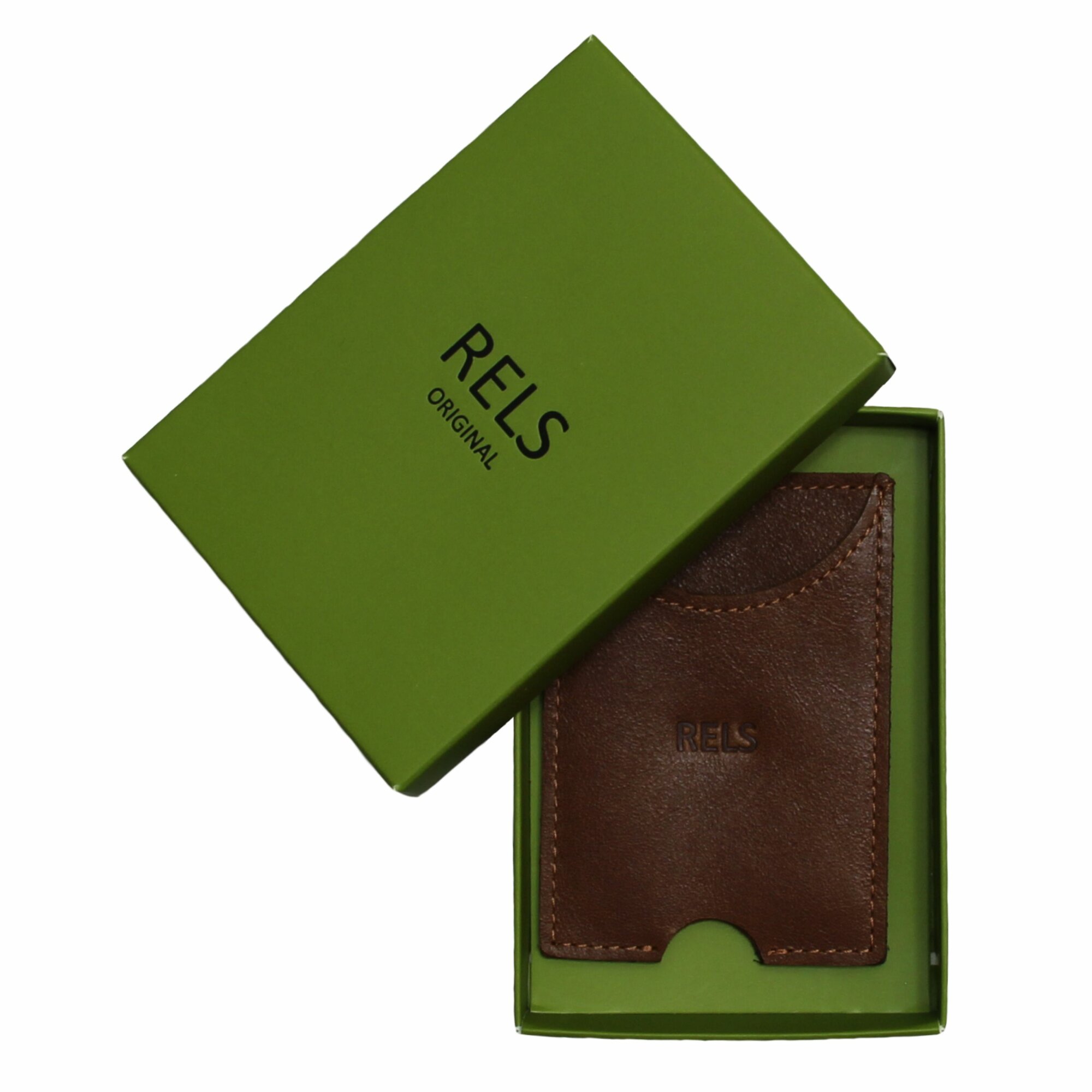 Картхолдер RELS, коричневый — фото 1