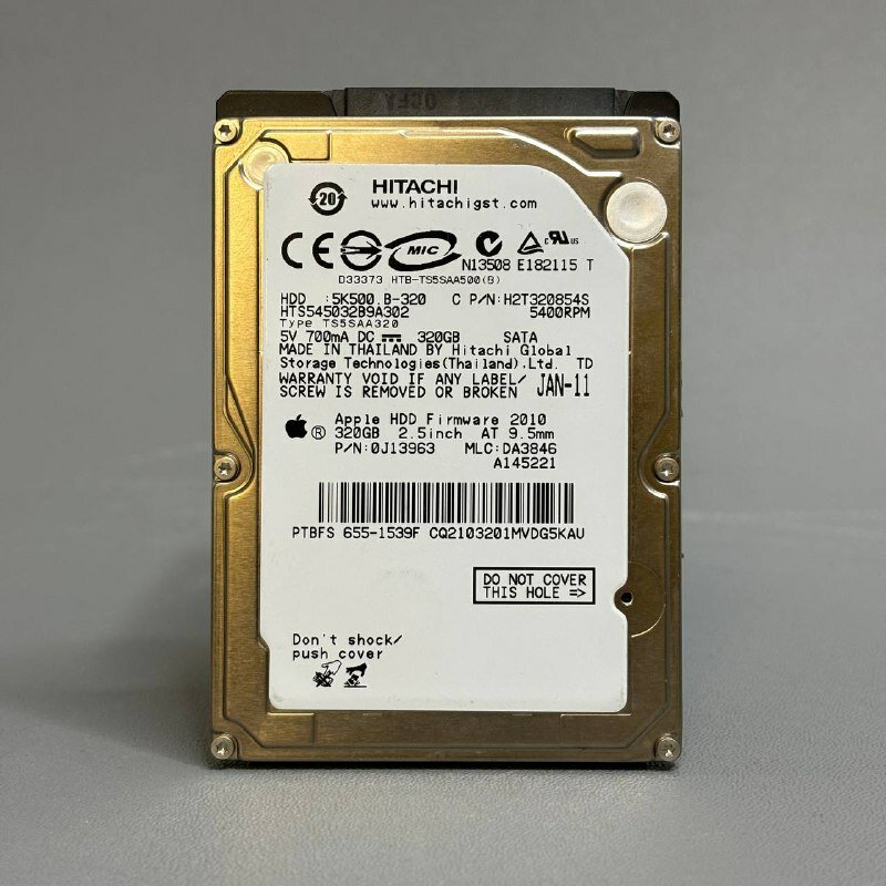 Жесткий диск HGST 320 ГБ HTS545032B9A302 (KAU)