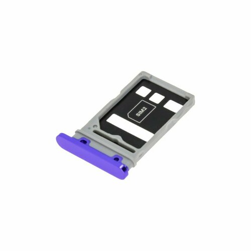 Держатель сим карты (SIM) для Honor 30 5G (BMH-AN10) фиолетовый держатель сим карты sim для huawei honor 70 5g черный