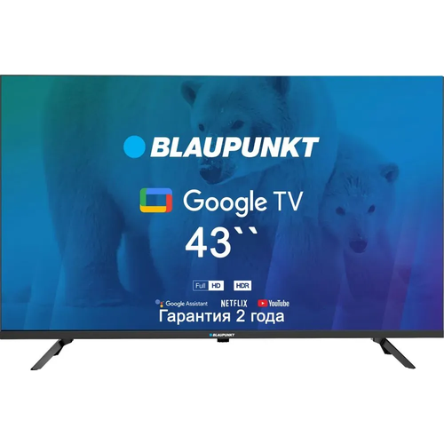 Телевизор Blaupunkt 43WGC5000T черный 2836800₽