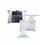 Подушка для сна 40х60 см натуральная детская Хлопок - изображение