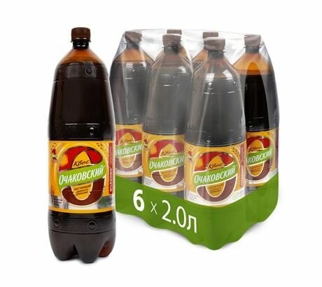 Квас Очаковский 2л, 6 штук — фото 1