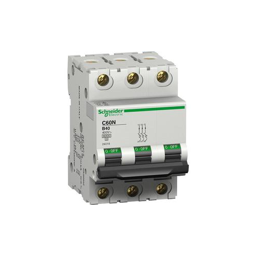 24349 Выключатель автоматический трехполюсный 10А С С60N 6кА Schneider Electric 