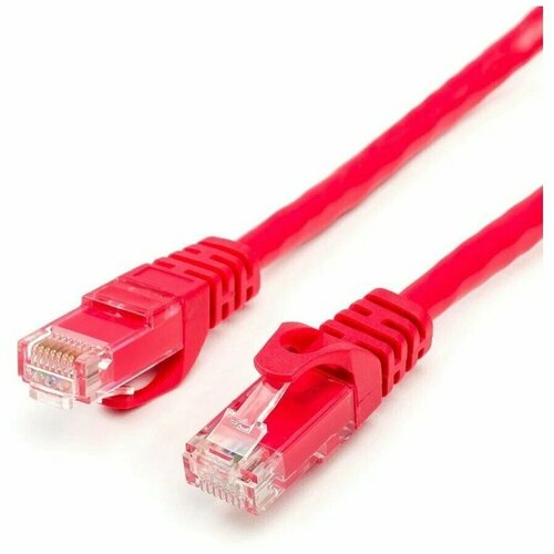 Патч-корд Atcom CAT6 UTP 2M RED terminator patch cord cat6 cable 10 metre