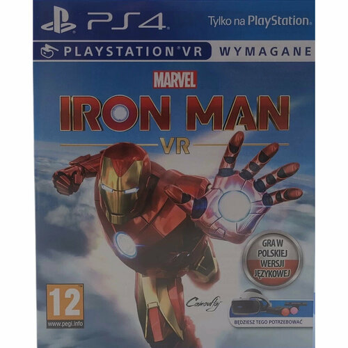 Игра для PlayStation 4 Marvel's Iron Man VR (поддержка VR) (PL Box) (русская версия)
