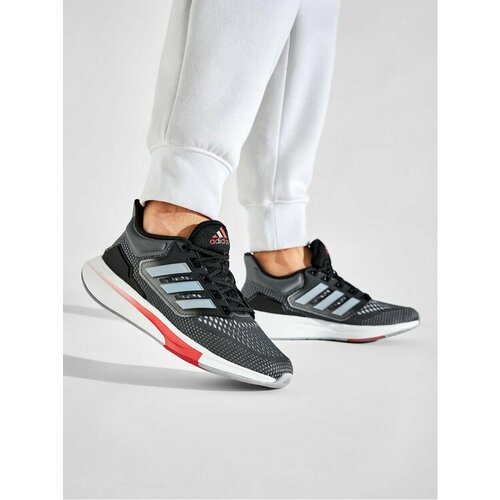 Кроссовки adidas, размер 40.23 EU, серый кроссовки adidas eq21 run мужчины h00521 9