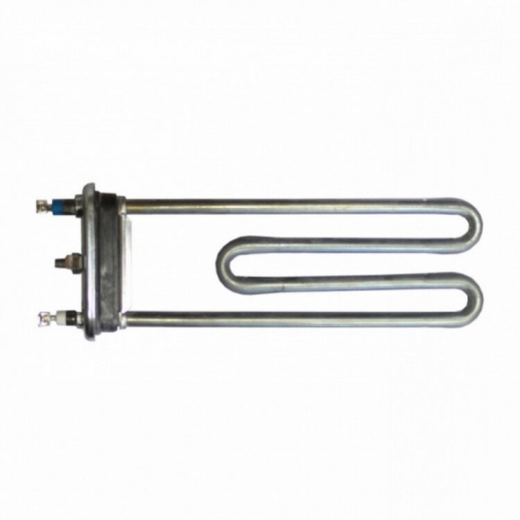 ТЭН 2000W для стиральной машины Bosch Maxx 4 Maxx 5 Classixx Logixx Siemens с отверстием под датчик L203мм 3406115