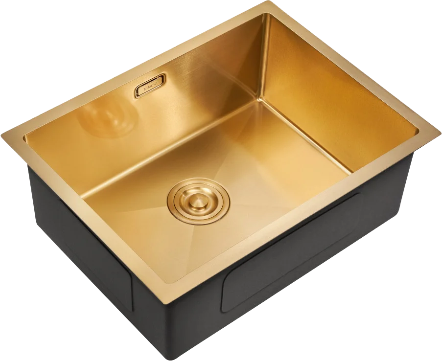 Мойка кухонная Milacio Steel Denia 58 MC.77458 золото