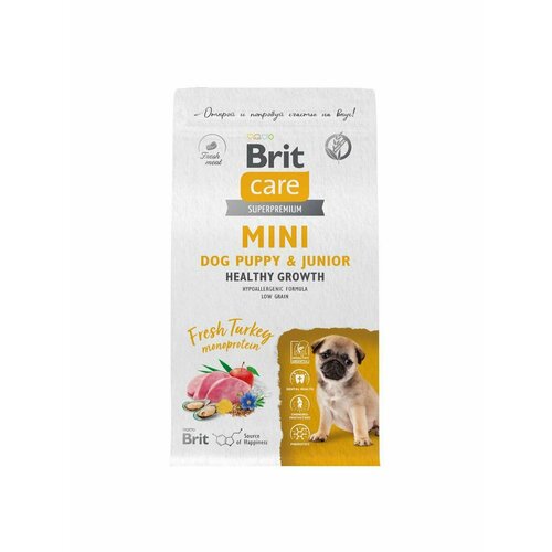 Сухой корм Брит Mini Puppy&Junior HealthyGrowth 400 г