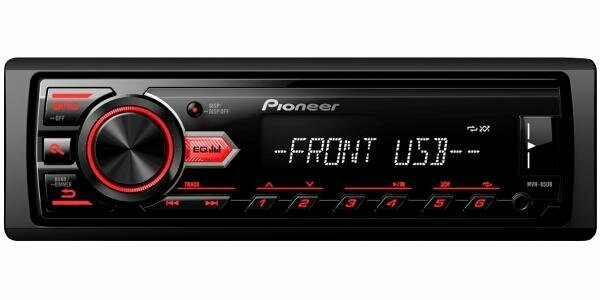 Автомагнитола Pioneer MVH-85UB 1DIN 4x50Вт