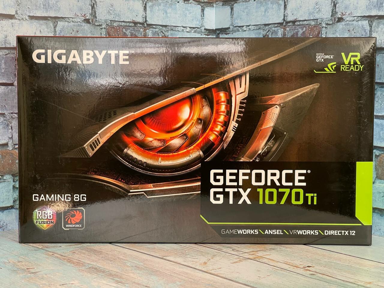 GeForce GTX Gigabyte 1070Ti Gaming 8GB