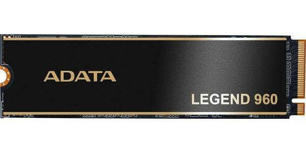 Твердотельный накопитель SSD M.2 1 Tb A-Data LEGEND 960 Read 7400Mb/s Write 6000Mb/s 3D NAND ALEG-960-1TCS