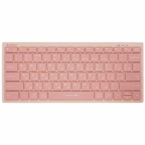 FBX51C PINK Клавиатура A4Tech Fstyler FBX51C розовый USB беспроводная BTRadio slim Multimedia 471000₽