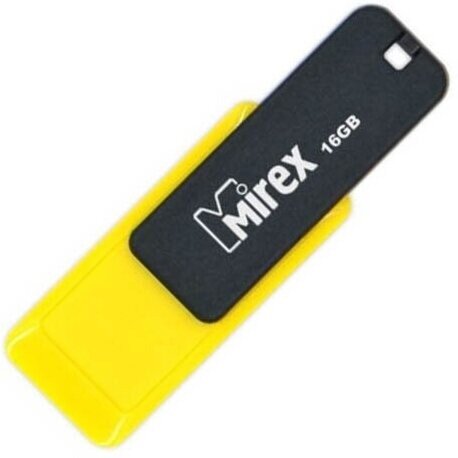 USB 16GB Mirex City, USB 2.0, Желтый 13600-FMUCYL16