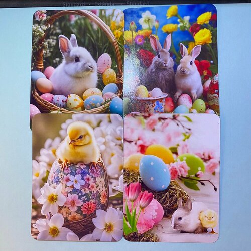 Набор магнитов на холодильник Кролик и яйца 400₽