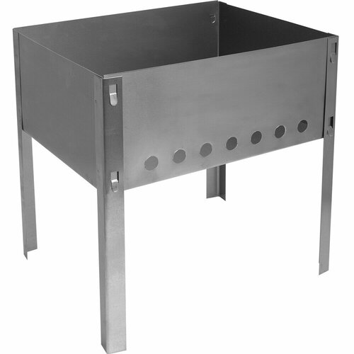 Мангал сборный Hot Pot высококачественная сталь 305х26х27 см 1204₽