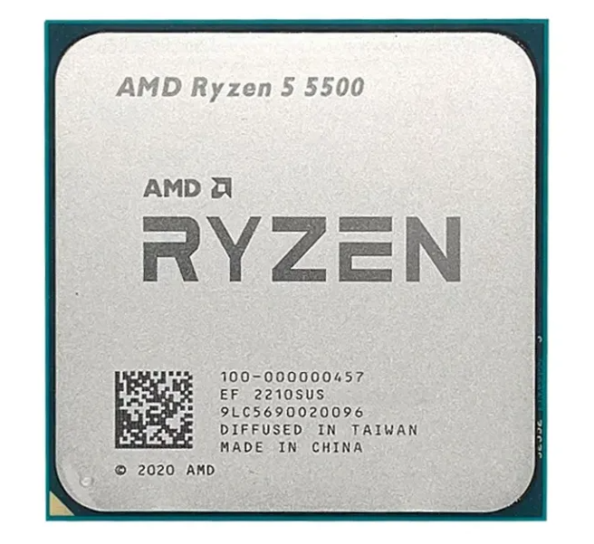 Процессор AMD Ryzen 5 5500 AM4, 6 x 3600 МГц, OEM