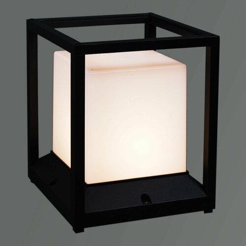 Садово-парковый светильник (фонарь) Reluce 08295-0.7-001 Large BK подарок на день рождения женщине, любимой, маме, бабушке, девушке