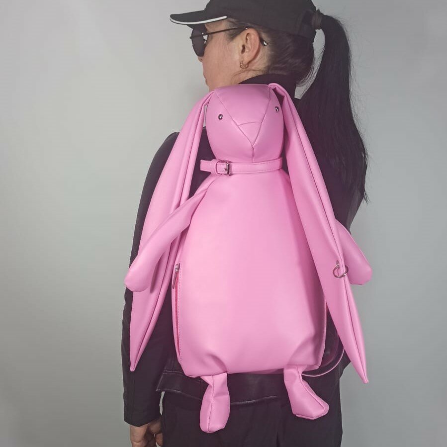 Розовый рюкзак для женщин "Pinky Bunny Margonika"