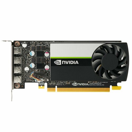 NVIDIA Видеокарта Quadro T1000 4GB bulk packing with ATX T1000 5601600₽