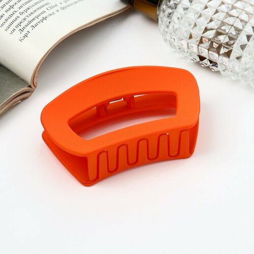 Краб для волос Леона геометрия классика матовый 9 см микс 770₽