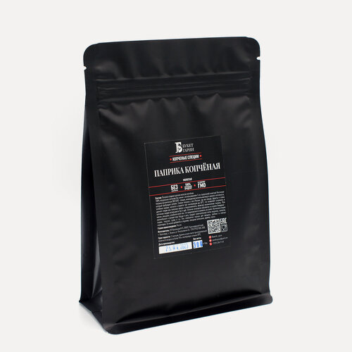 Изображение товара Паприка копчёная молотая ASTA 130 Испания, Букет Гарни, дой-пак 300г