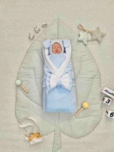 Изображение товара Комплект на выписку, конверт для новорожденного, выписка из роддома, одеяло на выписку