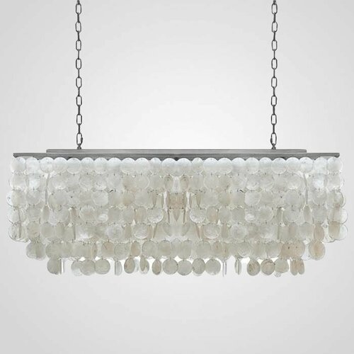 Люстра Rectangle Shell Chandelier 2 Cascades 40.1836 75535-22