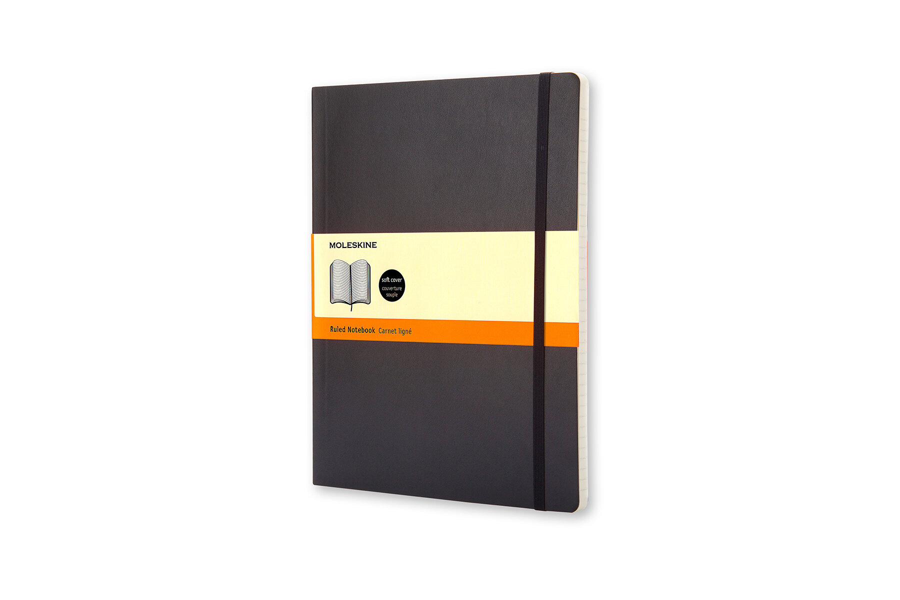 Блокнот Moleskine Classic Soft (в линейку) ХLarge, черный