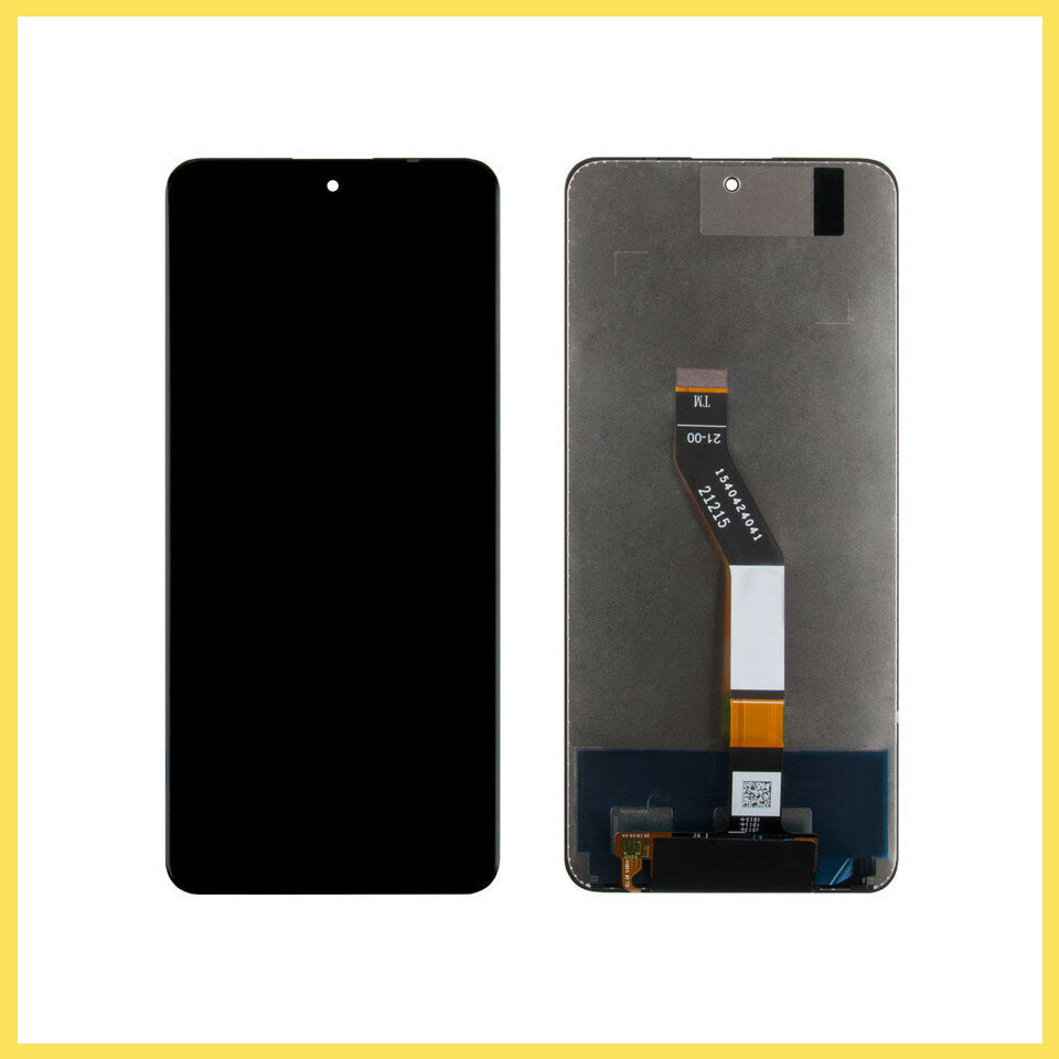Дисплей (экран) для Xiaomi Poco M4 Pro 5G в сборе с тачскрином Черный