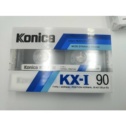 Аудиокассета Konica KX-I 90 мин аудиокассета denon dx2 90