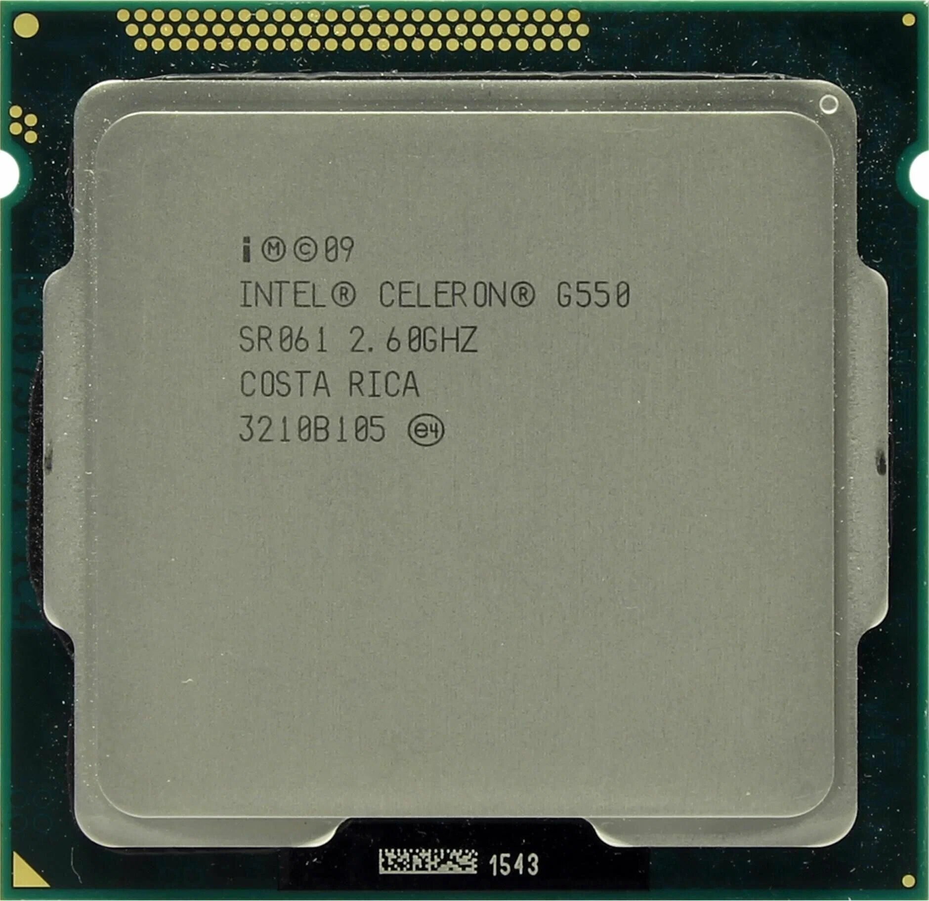 Процессор Intel Celeron G550 Sandy Bridge OEM (CM8062307261218)