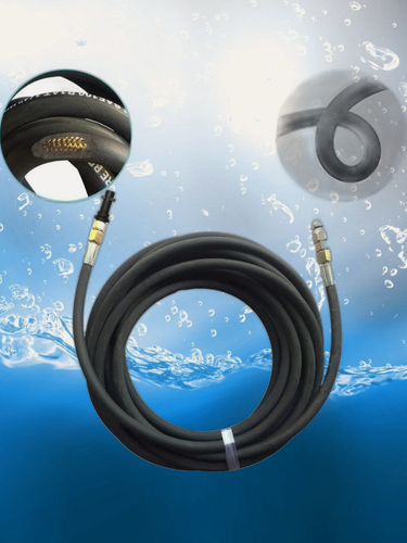 Изображение товара Шланг прочистки канализации 10 м с стальным армированием на KARCHER